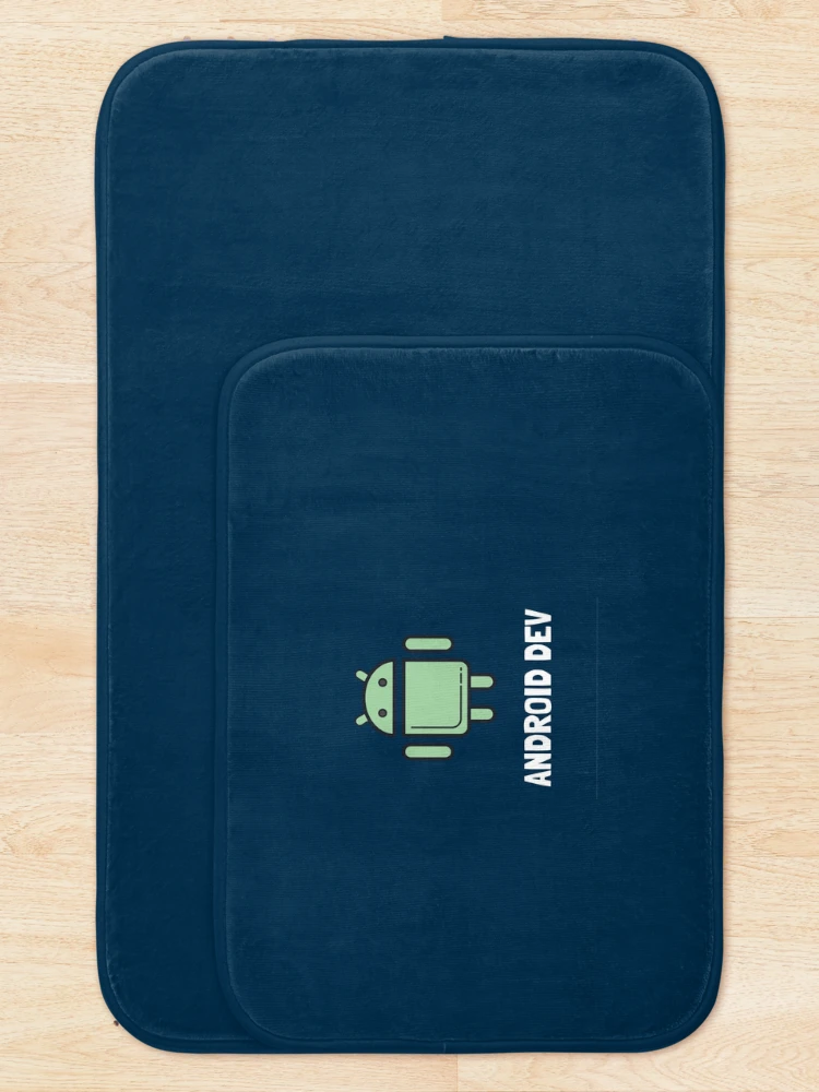 Thumbnail 5 of 6, Bath Mat, Android Programming Language : Android Developer designed and sold by AureStyle.