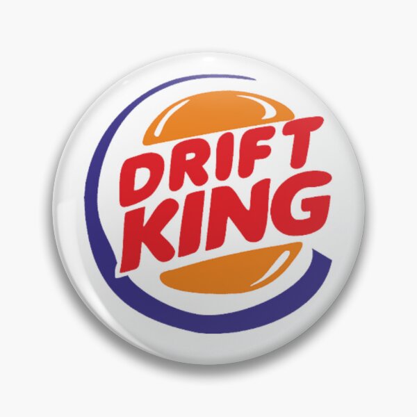 Item preview, Drift King Burger King Car Decal designed and sold by windowdecals.