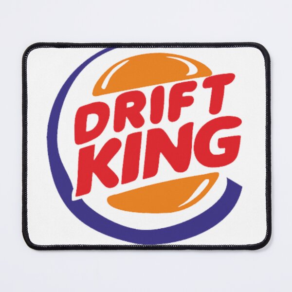 Item preview, Drift King Burger King Car Decal designed and sold by windowdecals.