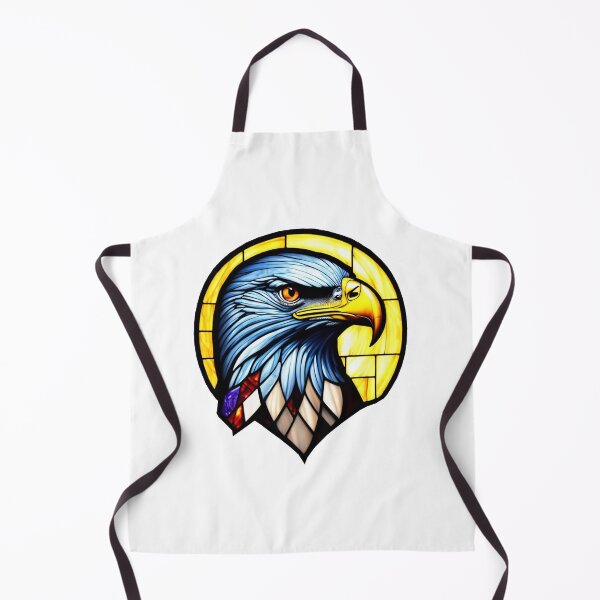 Item preview, Stained Glass Eagle Head No Background designed and sold by DBSR-LLC.