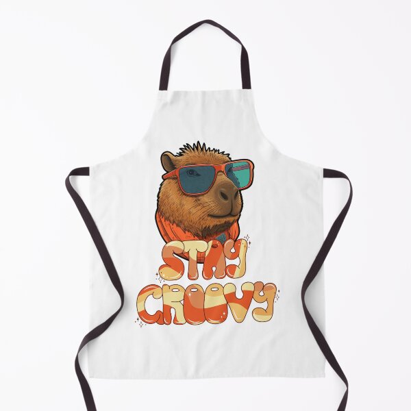Item preview, Groovy Capybara Digital art designed and sold by Bitekiprintz.