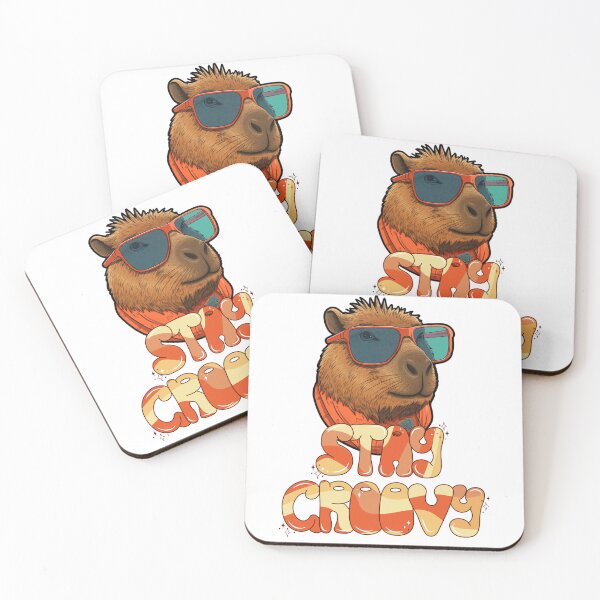 Item preview, Groovy Capybara Digital art designed and sold by Bitekiprintz.