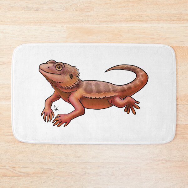 Item preview, Bearded Dragon - Red designed and sold by Jennifer Stolzer.