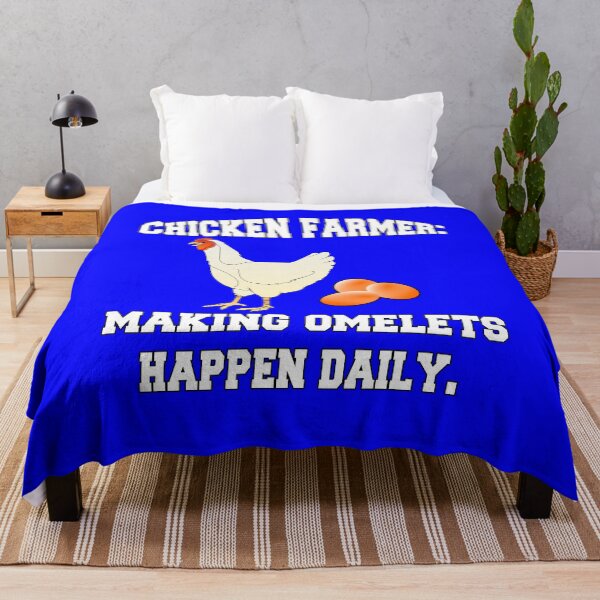 Item preview, Funny Chicken Farmer Humor Chicken Farmer: Making Omelets designed and sold by fantasticdesign.