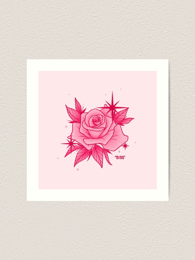 Tattoo tagged with: flower, minilau, rose, nature, temporary, pink rose |  inked-app.com