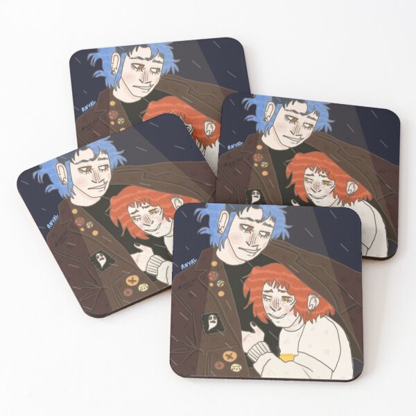Item preview, billy and max hang in the rain  designed and sold by theartofroyal.