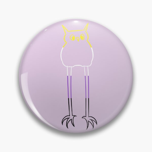 Item preview, Búho Long Boi - No binario designed and sold by AryNecho.