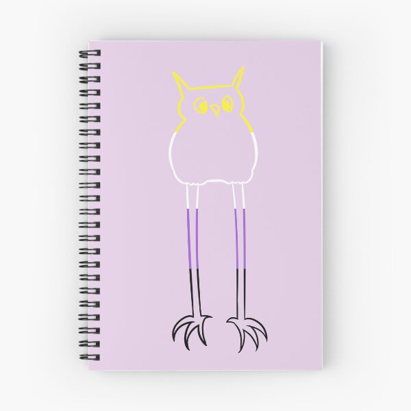 Aperçu de l'œuvre Long Boi Owl - Non binaire créée et vendue par AryNecho.