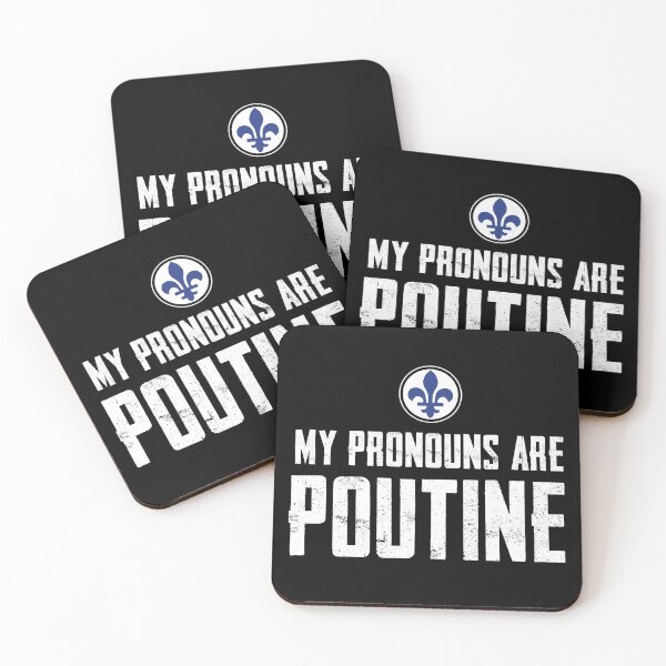 Item preview, My Pronouns Are Poutine QU designed and sold by twHistory.