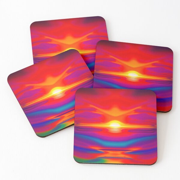 Item preview, Abstract Colorful Sunset designed and sold by calibrit.
