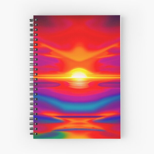 Item preview, Abstract Colorful Sunset designed and sold by calibrit.