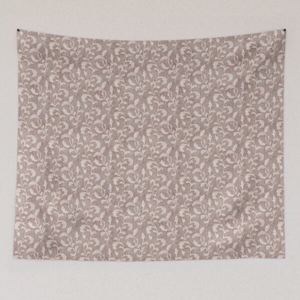 Item preview, Textured Scroll Pattern - Warm Brown designed and sold by Sarah Thorpe Designs .