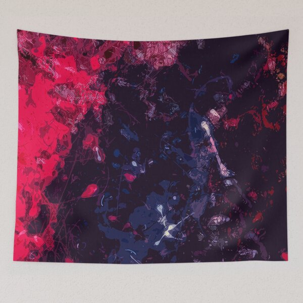 Item preview, Acrilic Painting in Radiant Reds and Vibrant Violets designed and sold by GAP90.