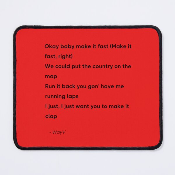 Item preview, Love talk lyrics - I just want you to make it clap designed and sold by Ottokajii.