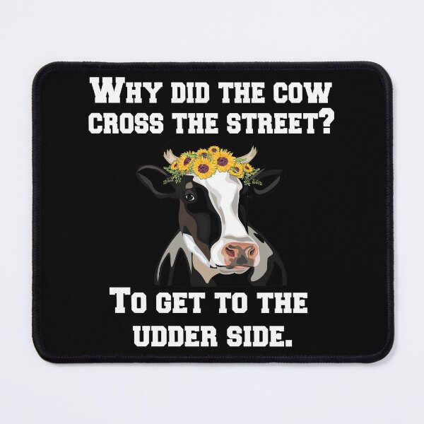 Item preview, Cow Farmer Farming Farm Life Is The Best Life Why Did The Cow Cross The Street? designed and sold by fantasticdesign.