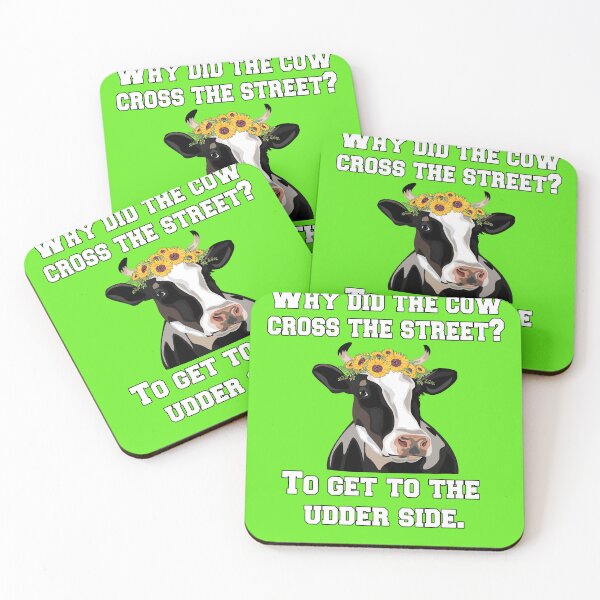 Item preview, Cow Farmer Farming Farm Life Is The Best Life Why Did The Cow Cross The Street? designed and sold by fantasticdesign.