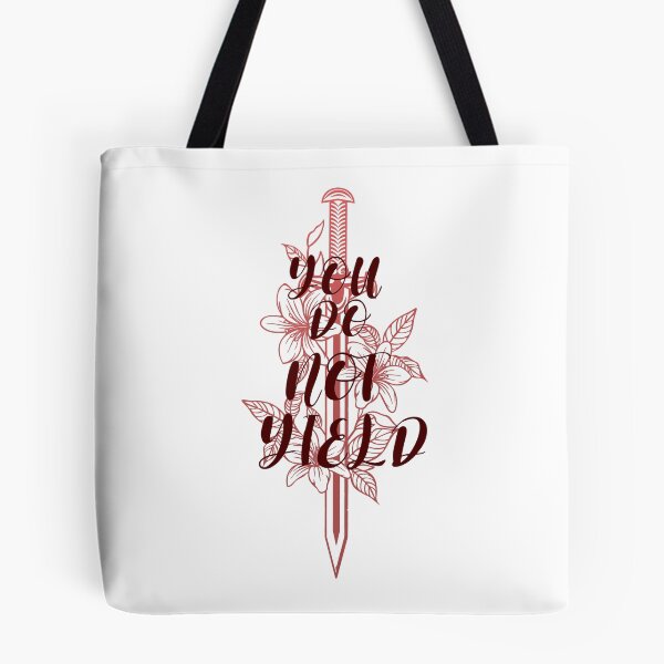 Item preview, Fire Red You Do Not Yield  designed and sold by Celticrose721.