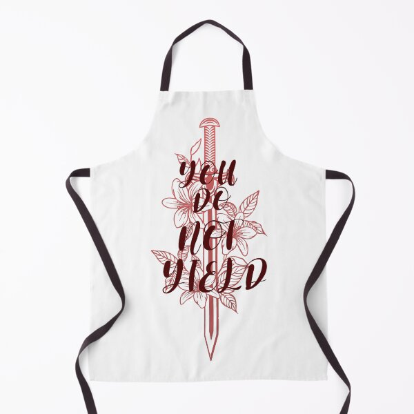 Item preview, Fire Red You Do Not Yield  designed and sold by Celticrose721.