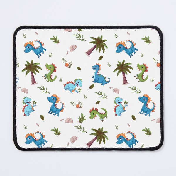 Item preview, cute dinos seamless pattern designed and sold by thesighshop.