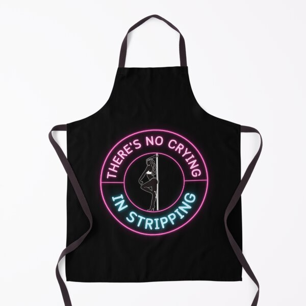 Item preview, There's No Crying In Stripping designed and sold by BadDonkeyDecals.