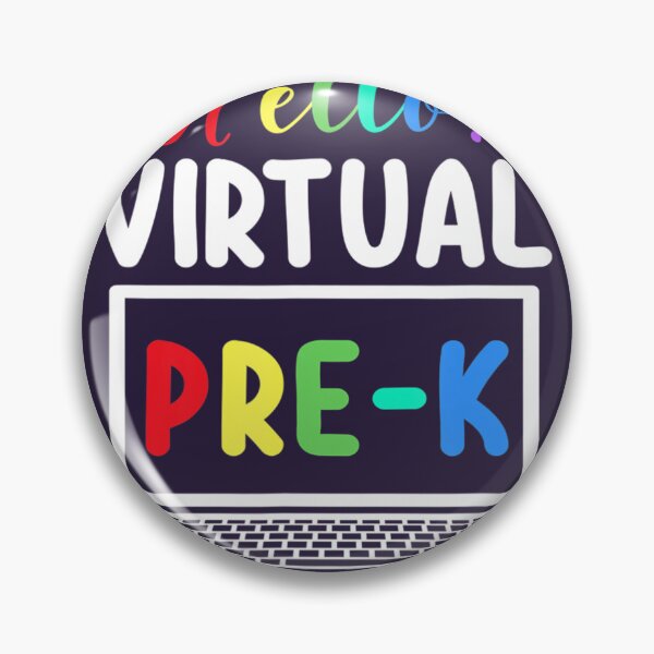 Item preview, Hello Virtual Pre-K Preschool Back To School Teacher Student  	 designed and sold by mnmiintdsh5.