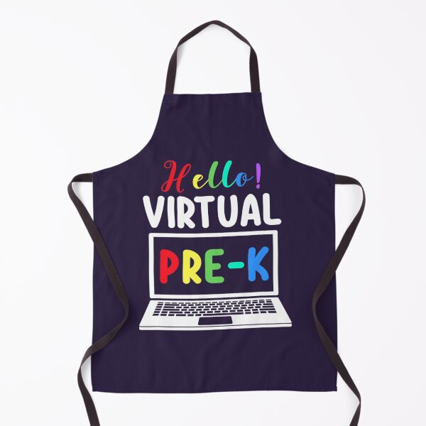 Item preview, Hello Virtual Pre-K Preschool Back To School Teacher Student  	 designed and sold by mnmiintdsh5.