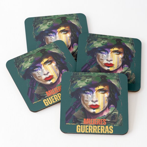 Item preview, Camiseta mujer soldado designed and sold by Mujerguerrera.