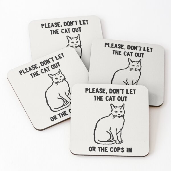 Item preview, Don't let the cat out designed and sold by GabyDark.