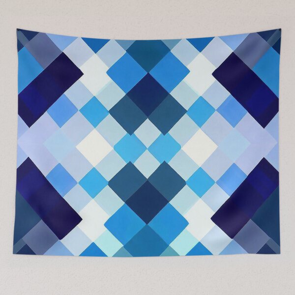 Item preview, Blue Argyle designed and sold by zestyDesign.