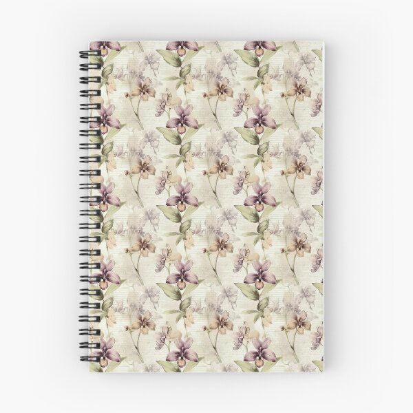 Item preview, Vintage Orchid Elegance: Delicate Seamless Design designed and sold by SynthPrint.