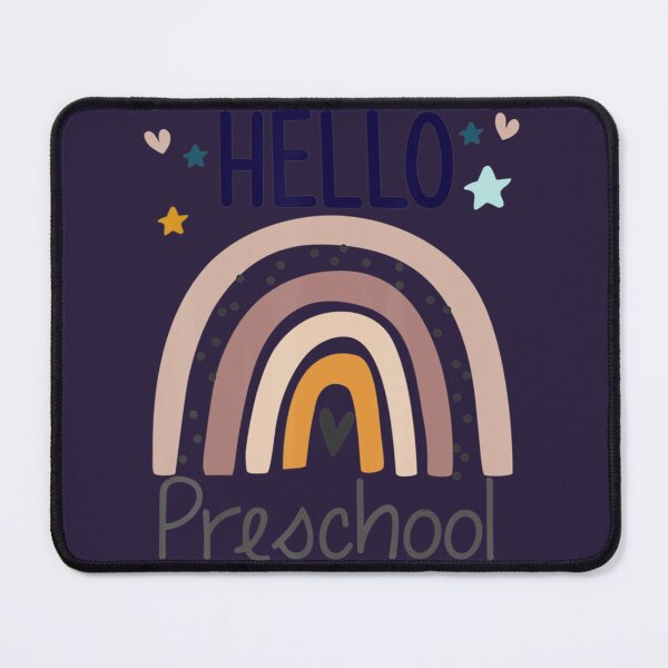 Item preview, Hellos Preschool Teacher Heart Rainbows Teaching Lover designed and sold by mnmiintdsh5.