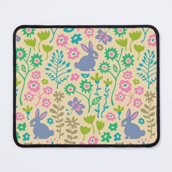 Item preview, BUNNY RABBIT Cute Baby Animal with Flowers in Pastel Lavender Purple - Kids Easter Spring and 2023 Year of the Rabbit - UnBlink Studio by Jackie Tahara designed and sold by Jackie Tahara of UnBlink Studio.