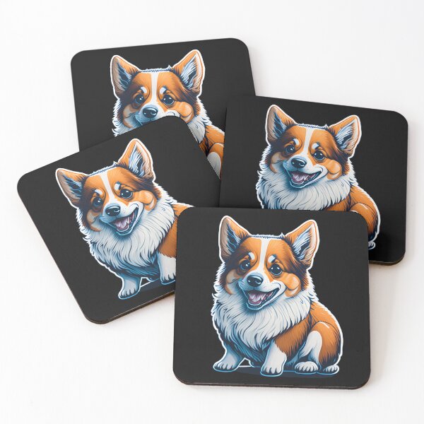 Artikelvorschau, Pembroke Welsh Corgi (Aufkleber und Ausdruck) entworfen und verkauft von Sir Elgin Ortiz.