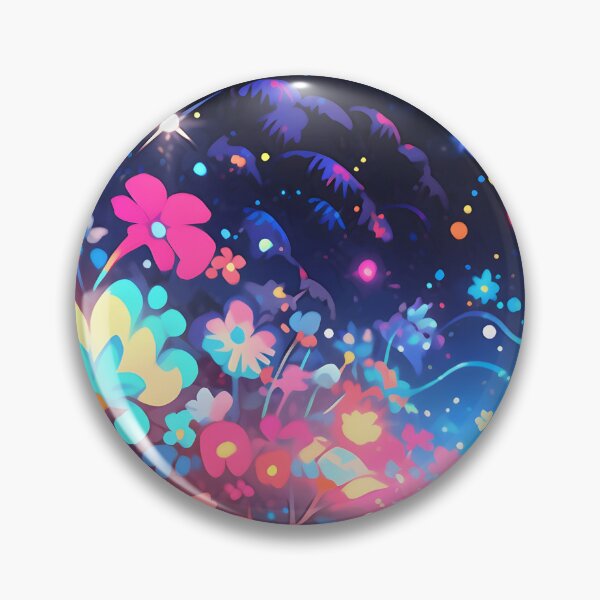 Artikelvorschau, Stardust Blooms: Galaxy-Inspired Floral Art entworfen und verkauft von Cosmic-Canvases.