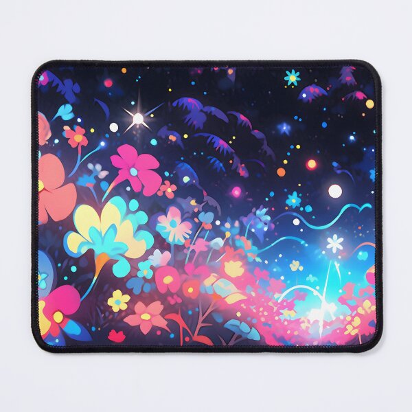 Artikelvorschau, Stardust Blooms: Galaxy-Inspired Floral Art entworfen und verkauft von Cosmic-Canvases.