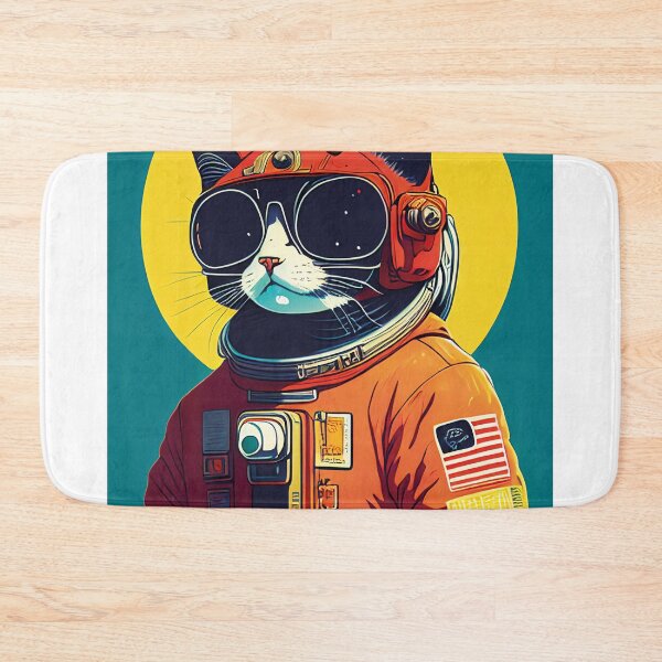 Item preview, Space Cats: Cosmic Illustrations of Feline Astronauts I designed and sold by OcelotStore.