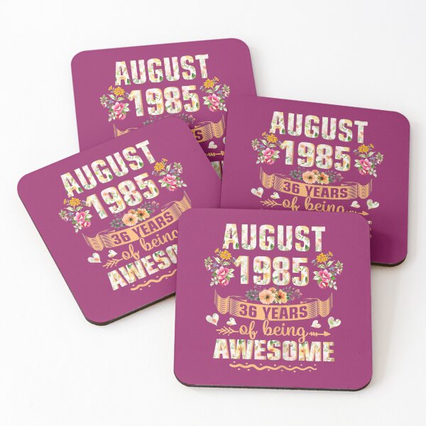 Item preview, 	s August 1985 36th Birthday Floral Cute For 	 	 	 	 designed and sold by roqrqnqxdxa31.