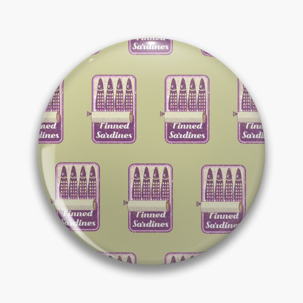 Item preview, Sardines tin pattern designed and sold by piedaydesigns.