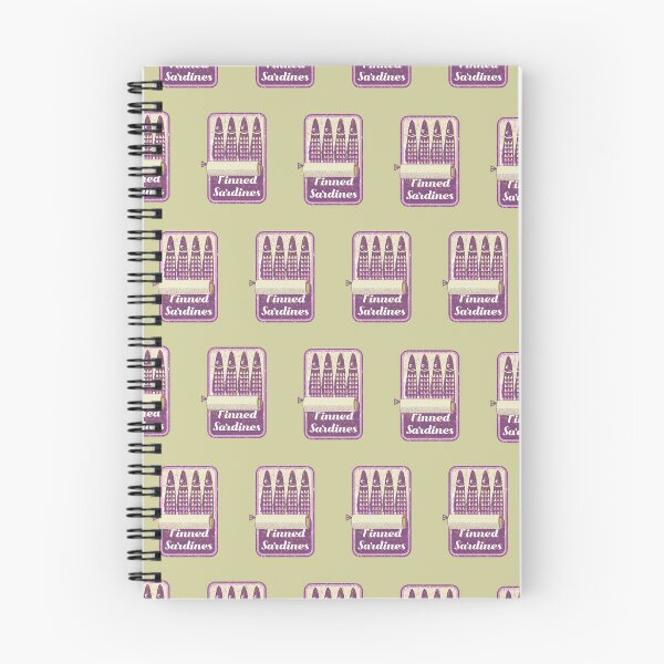 Item preview, Sardines tin pattern designed and sold by piedaydesigns.