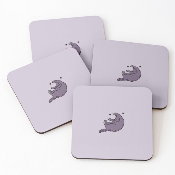 Item preview, purple rolling kitty designed and sold by small things club.