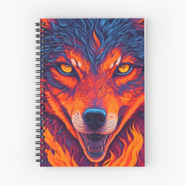Item preview, Abstract Fire Wolf designed and sold by SatraDesign.