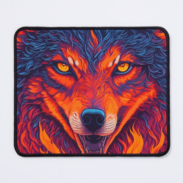 Item preview, Abstract Fire Wolf designed and sold by SatraDesign.