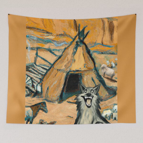 Item preview, Wolf Joke designed and sold by RezStyleCreator.