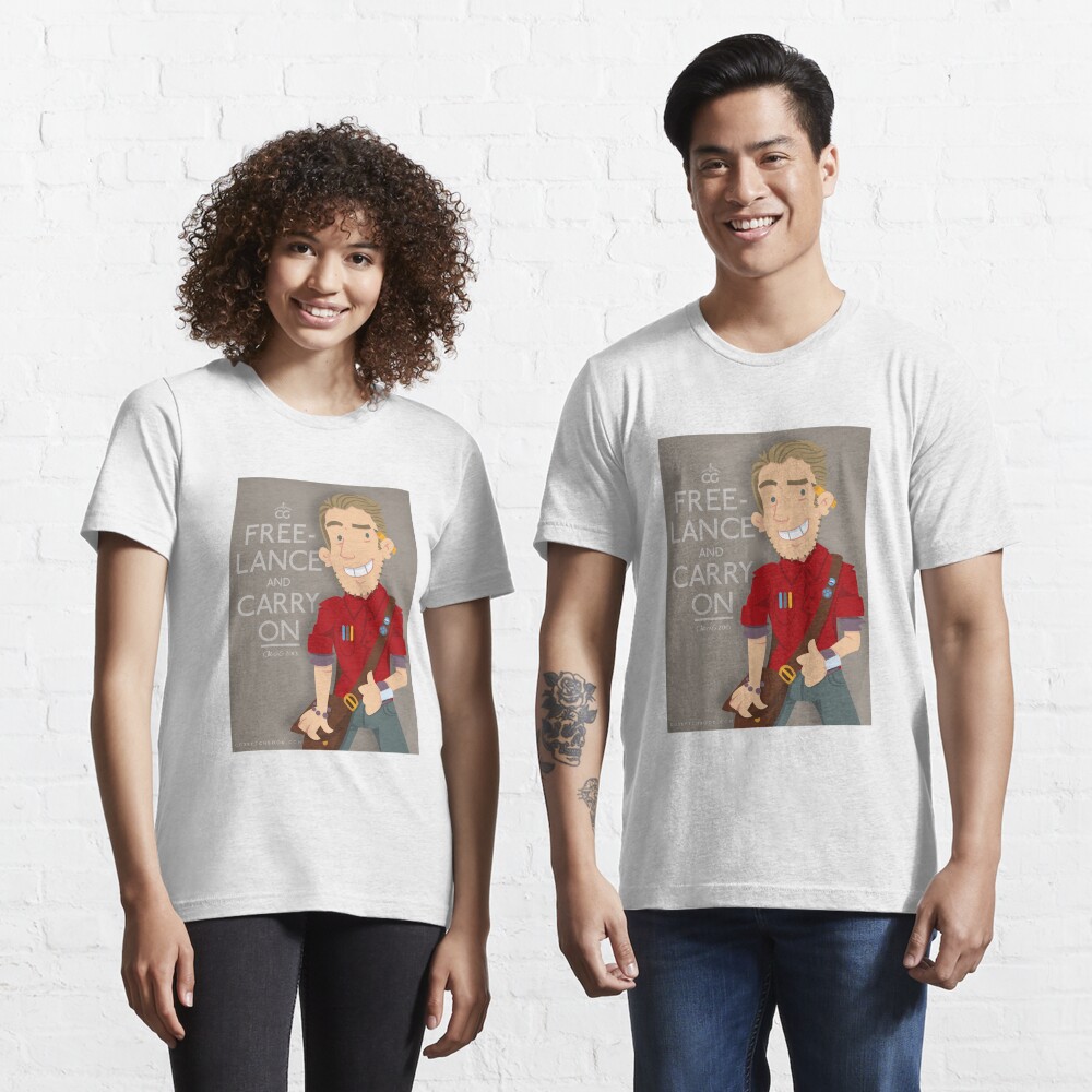 Item preview, Essential T-Shirt designed and sold by cgsketchbook.
