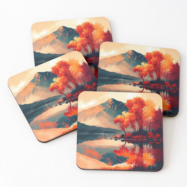 Item preview, Vibrant Fall Tree Reflections designed and sold by TheArtMage.