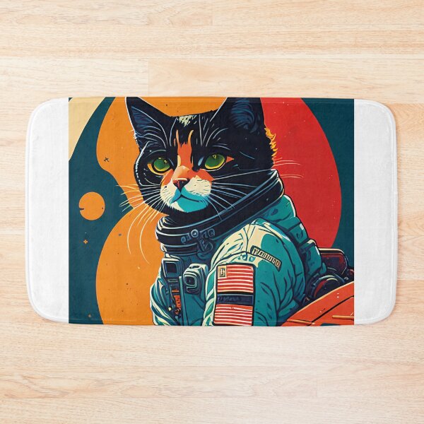 Item preview, Space Cats: Cosmic Feline Astronaut Illustrations III designed and sold by OcelotStore.