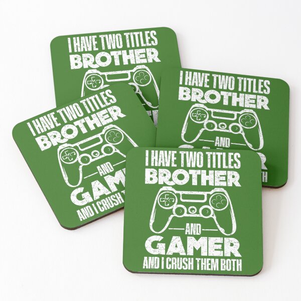 Item preview, I Have Two Titles Brother And Gamer Gaming 	 	 designed and sold by tqmpufbgef0.