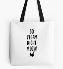 Bolsa de tela Go Vegan Right Meow