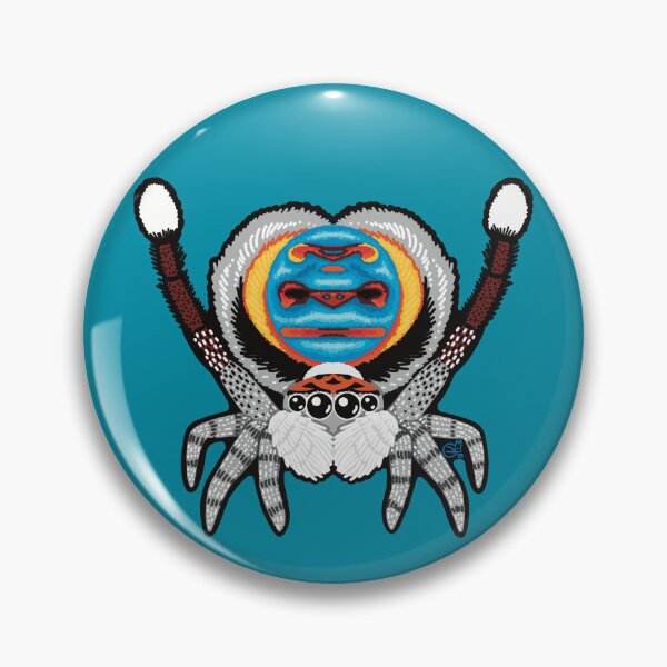 Item preview, Peacock Jumping Spider designed and sold by RegallyInsane.