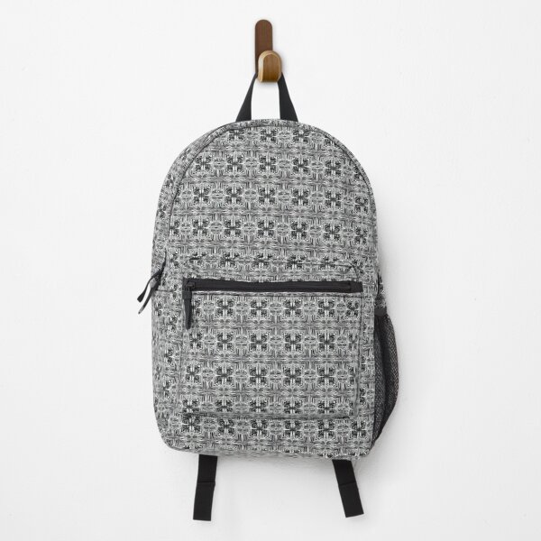 Item preview, Black and white pattern with 4 identical tiles designed and sold by melridger.